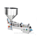 wholesale Stainless steel viscous peanut paste filling machine /semi-auto double head liquid machine
